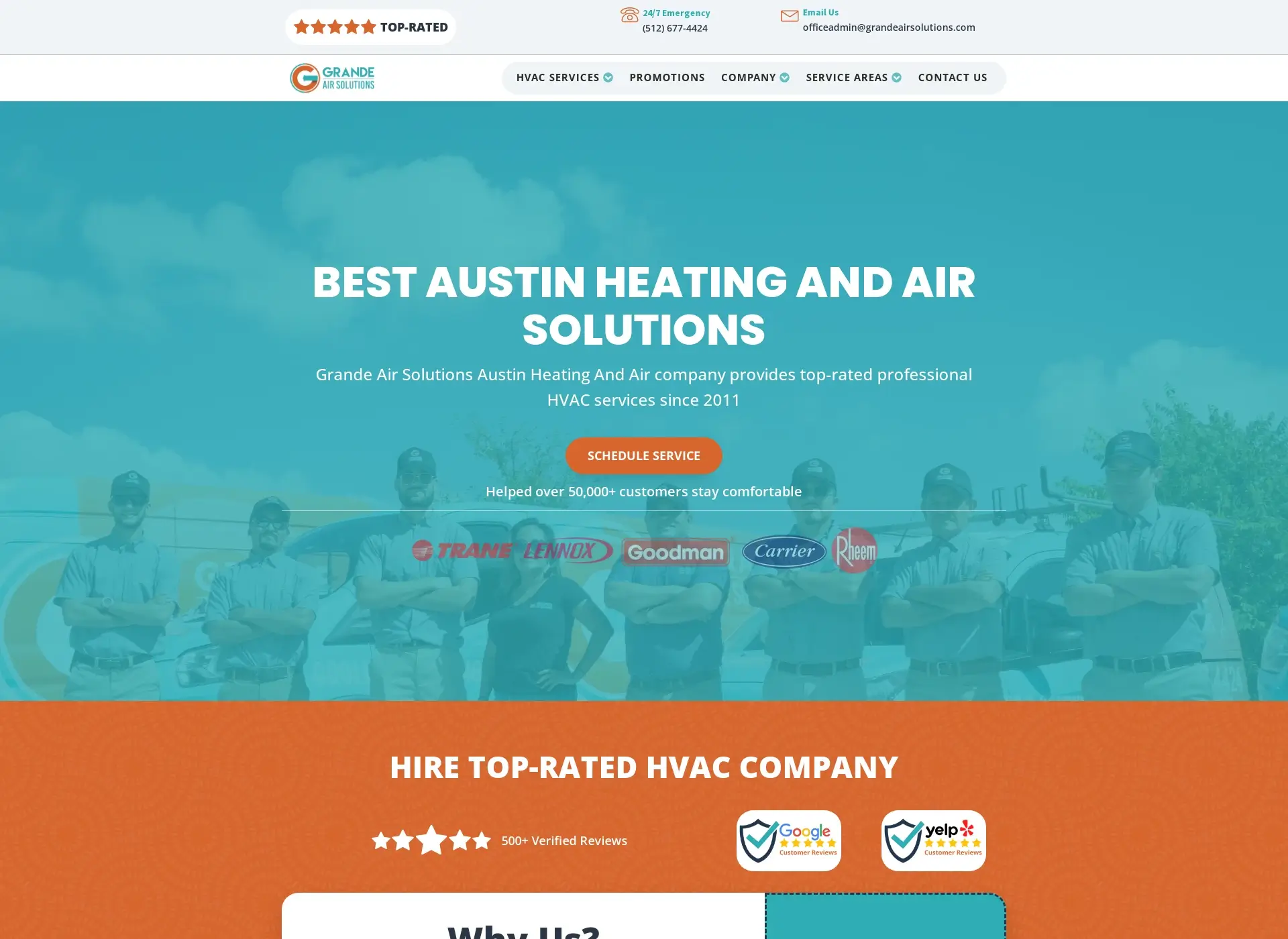 HVAC Website Design