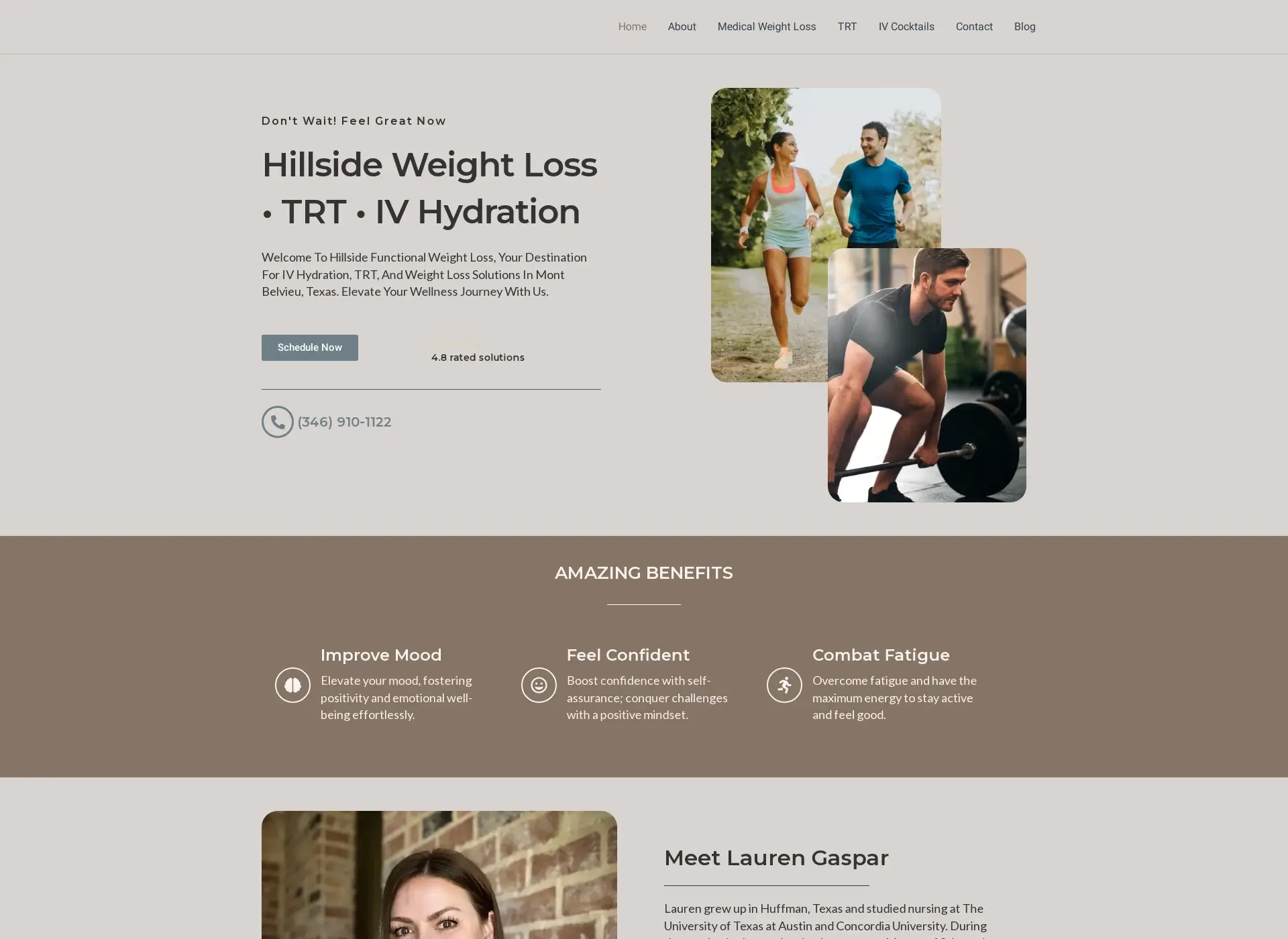 medical weight loss website design